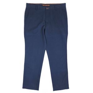 REYN SPOONER Straight Leg Chino Casual Pants Mens 36 x 32 Navy Blue Old Money